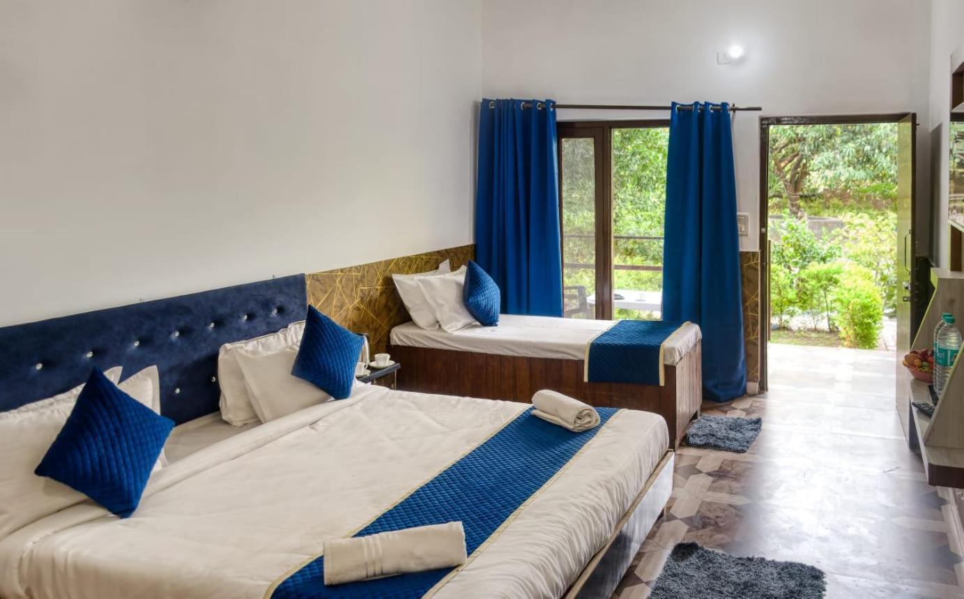 Shekhar Corbett Safari Camp, Hotel Resort , Near Kosi River, Khulbe Garden, Dhikuli, Jim Corbett Park, Ramnagar, Nainital, Uttrakhand Garjia Esterno foto